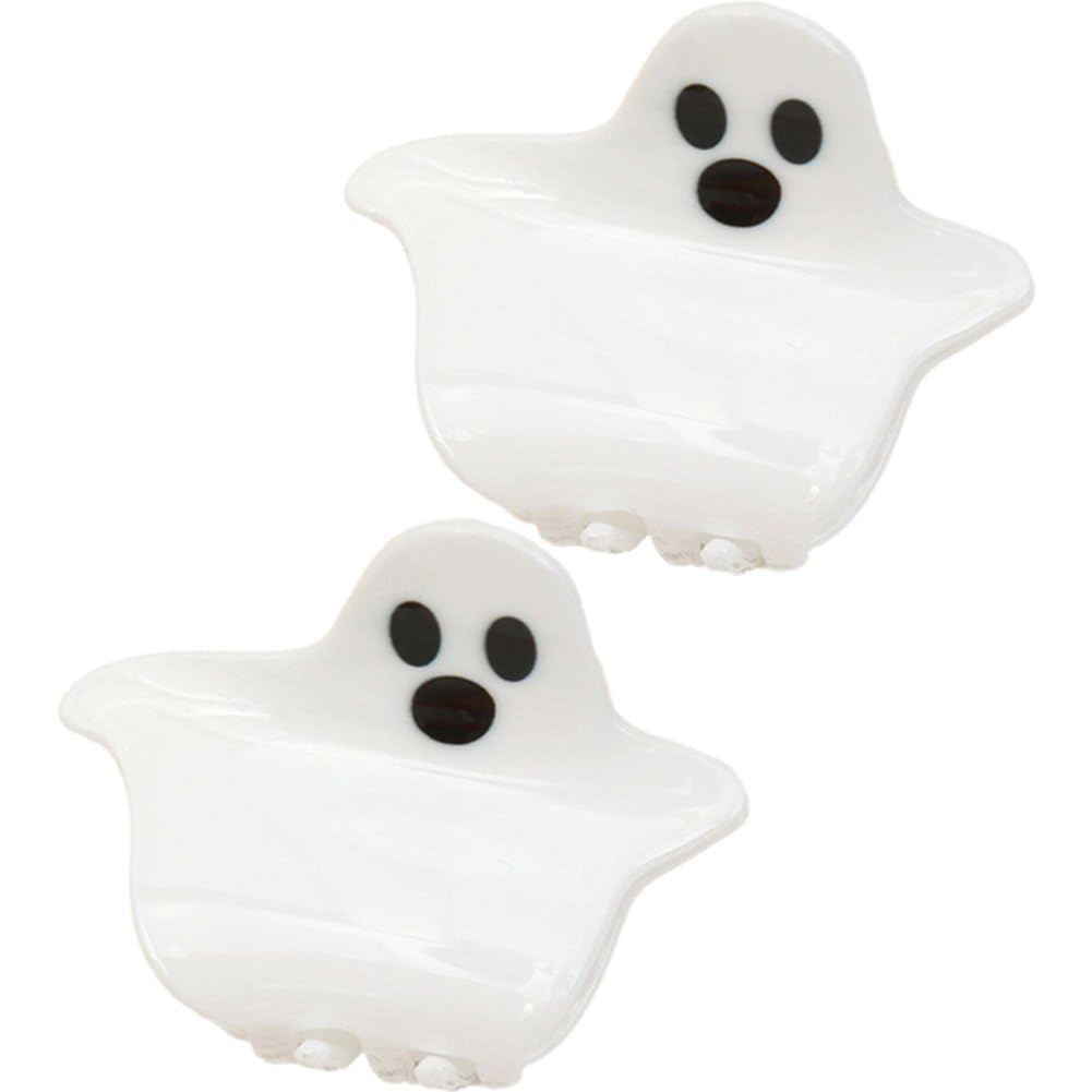 nao♡怪しく光る☆ハロウィンおばけのヘアクリップヘ(*。o_o。*ヘ) 昨日からディズニーハロウィン始まったから 行ってきた
